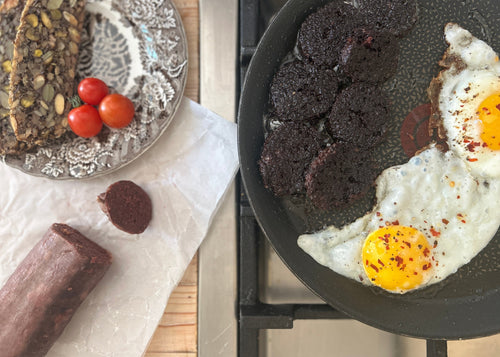 Skotsk black pudding/blodpølse, Økologisk
