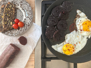 Skotsk black pudding/blodpølse, Økologisk