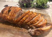 Indlæs billede til gallerivisning Skinkesteg / flæskesteg, Økologisk sortbroget