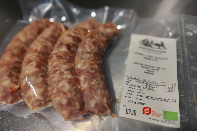 Salsiccia, Økologisk